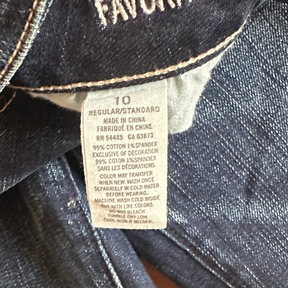 American Eagle Outfitters Dark Blue Denim Jeans - Picture 4 of 6